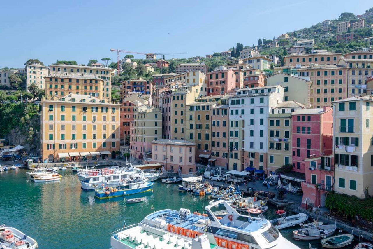 Joivy Charm 1 Bed Apt Overlooking Port Of Camogli Apartman Kültér fotó