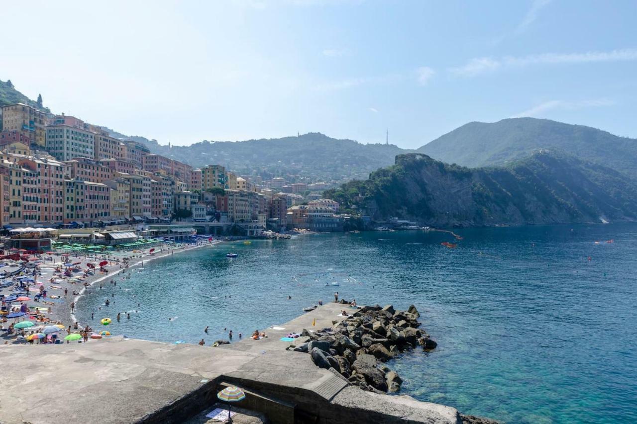 Joivy Charm 1 Bed Apt Overlooking Port Of Camogli Apartman Kültér fotó