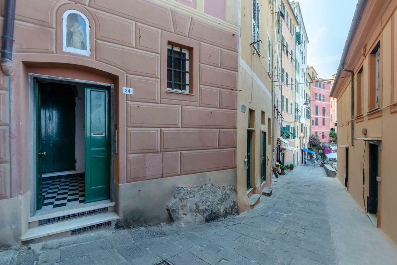 Joivy Charm 1 Bed Apt Overlooking Port Of Camogli Apartman Kültér fotó